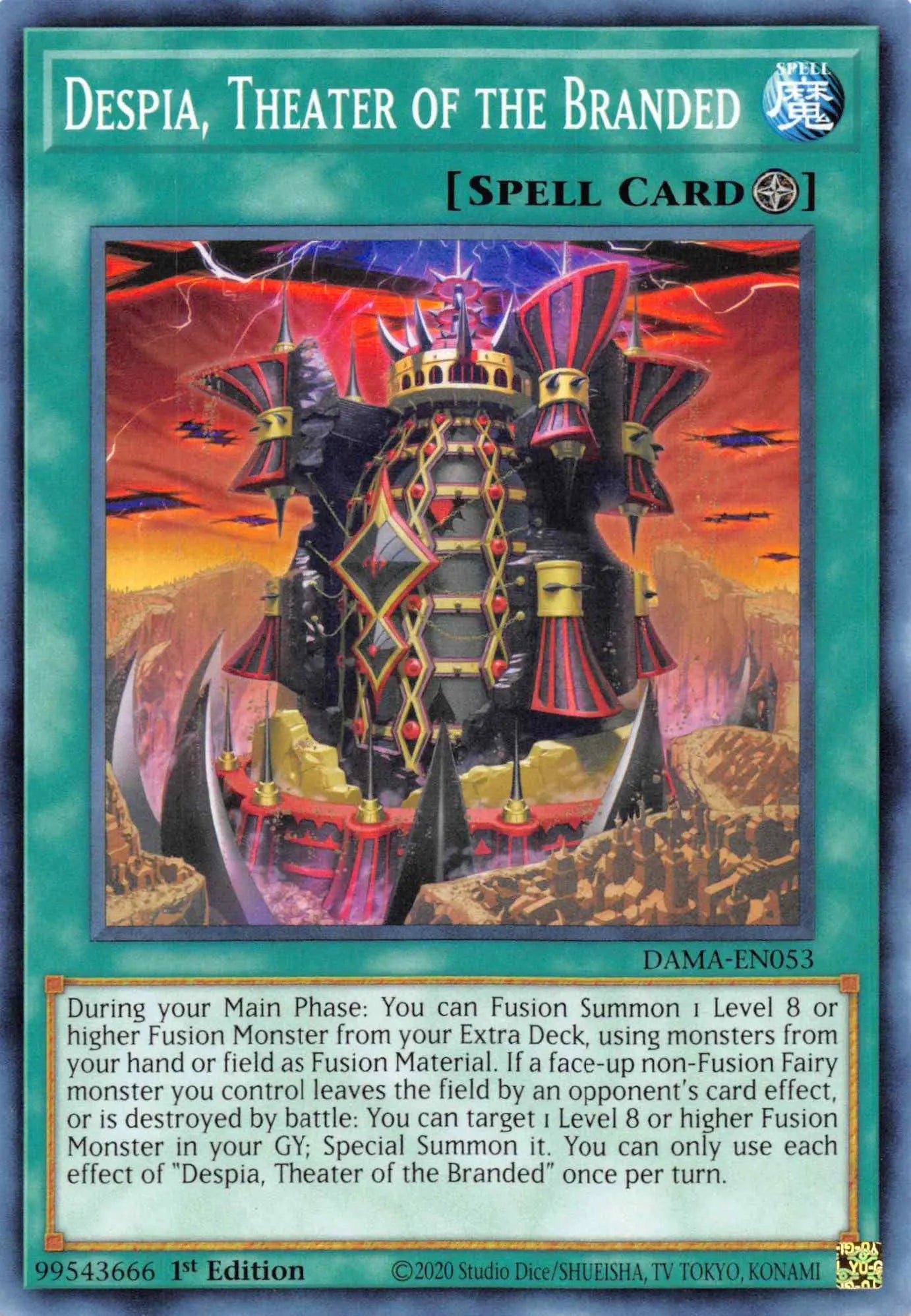 Despia, Theater of the Branded [DAMA-EN053] Common - Doe's Cards