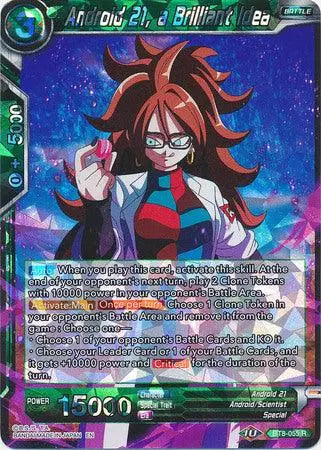Android 21, a Brilliant Idea (BT8-055) [Malicious Machinations] - Doe's Cards