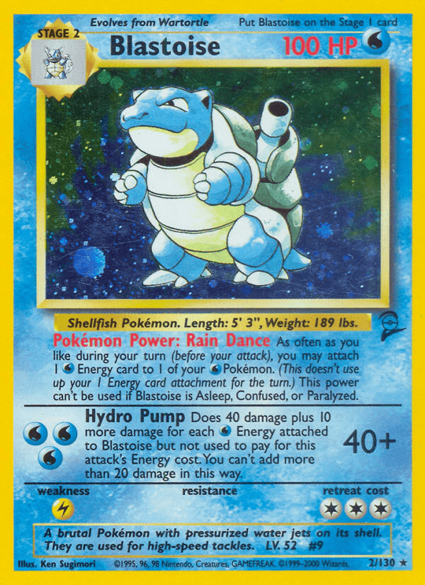 Blastoise (2/130) [Base Set 2] - Doe's Cards