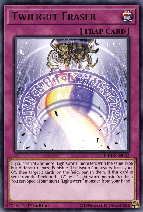 Twilight Eraser [MP18-EN082] Rare - Doe's Cards