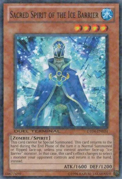 Sacred Spirit of the Ice Barrier [DT04-EN034] Common - Doe's Cards