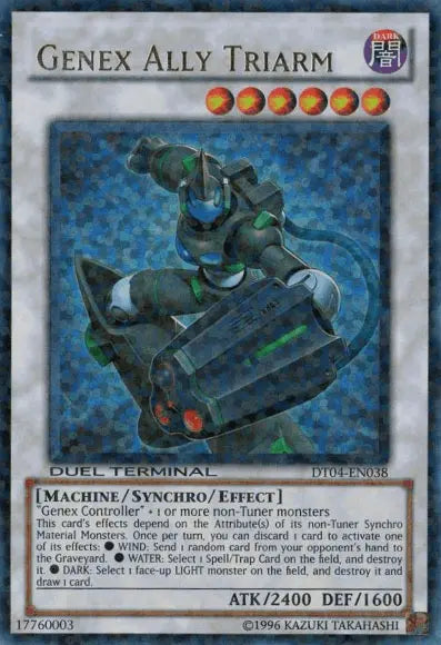 Genex Ally Triarm [DT04-EN038] Ultra Rare - Doe's Cards