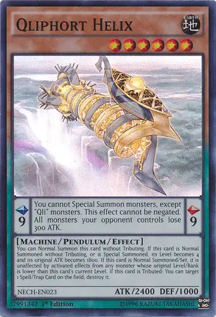 Qliphort Helix [NECH-EN023] Super Rare - Doe's Cards