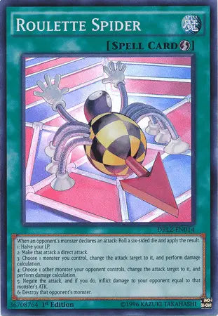 Roulette Spider [DRL2-EN014] Super Rare - Doe's Cards