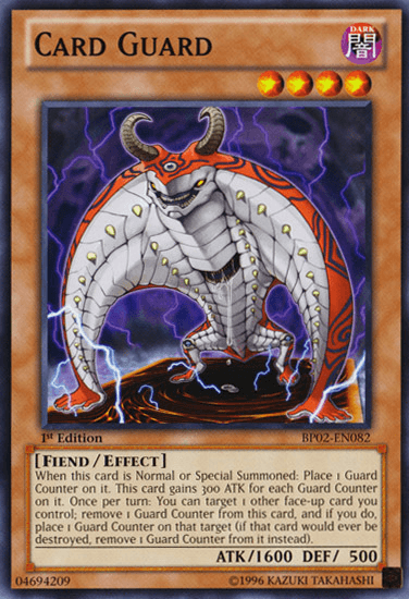 Card Guard [BP02-EN082] Mosaic Rare - Doe's Cards