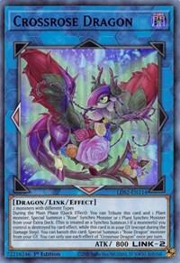 Crossrose Dragon (Blue) [LDS2-EN114] Ultra Rare - Doe's Cards