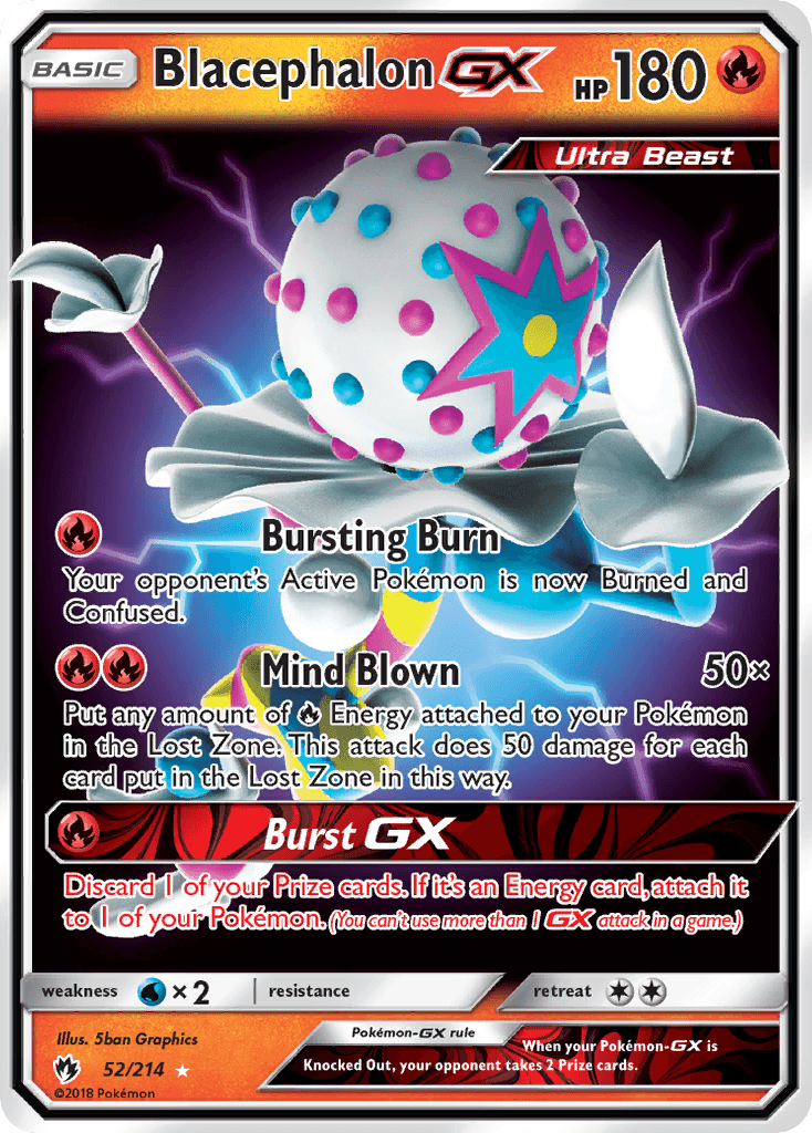Blacephalon GX (52/214) [Sun & Moon: Lost Thunder] - Doe's Cards