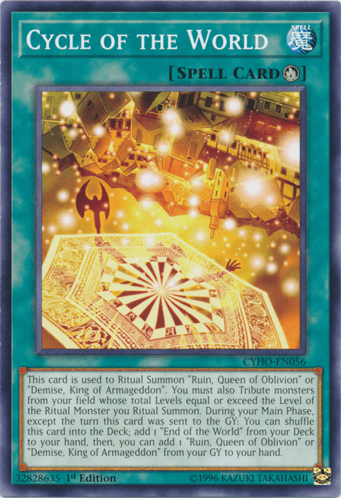 Cycle of the World [CYHO-EN056] Common - Doe's Cards