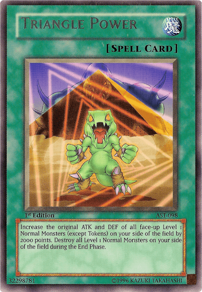 Triangle Power [AST-098] Rare - Doe's Cards