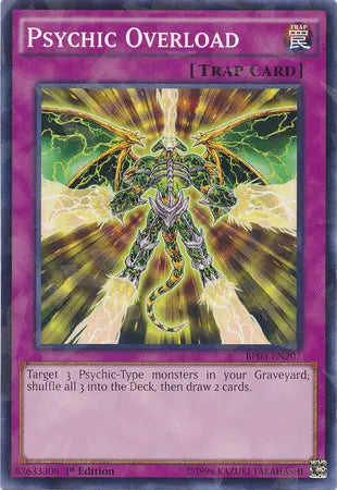 Psychic Overload [BP03-EN207] Shatterfoil Rare - Doe's Cards