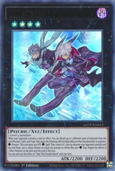 Time Thief Double Barrel [GFTP-EN013] Ultra Rare - Doe's Cards