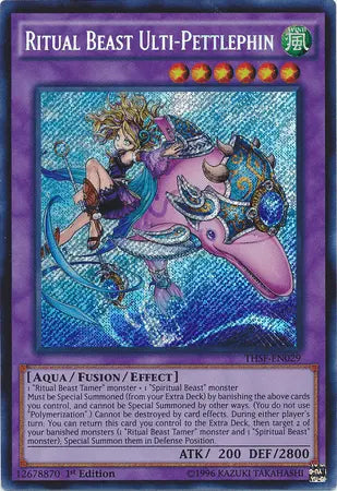 Ritual Beast Ulti-Pettlephin [THSF-EN029] Secret Rare - Doe's Cards