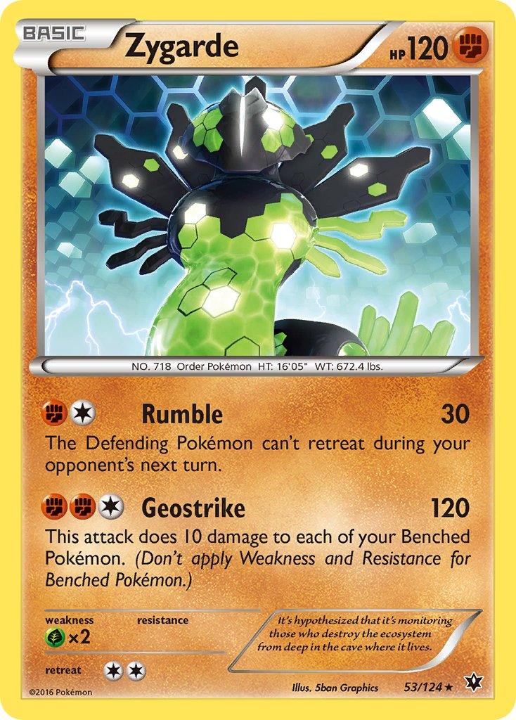 Zygarde (53/124) (Theme Deck Exclusive) [XY: Fates Collide] - Doe's Cards