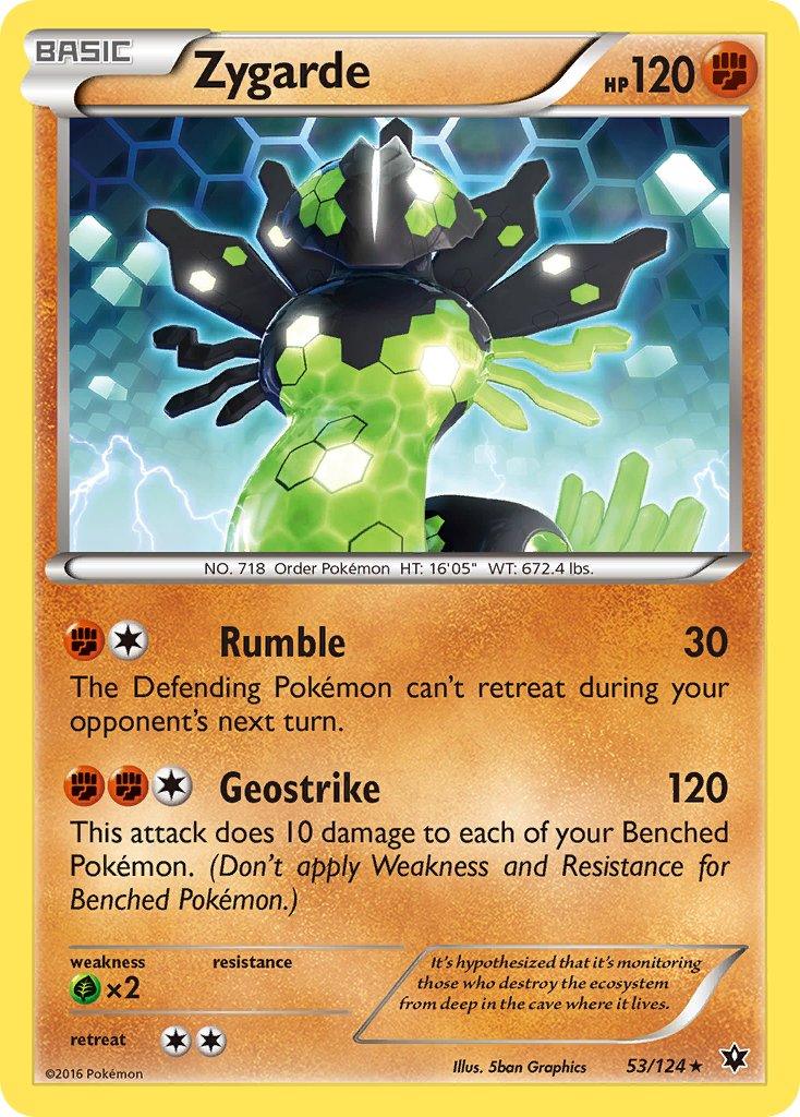 Zygarde (53/124) (Theme Deck Exclusive) [XY: Fates Collide] - Doe's Cards