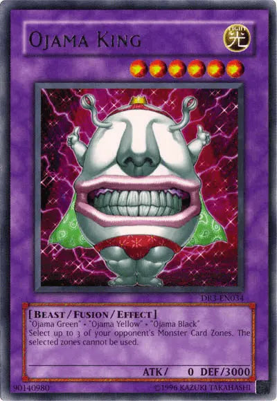 Ojama King [DR3-EN034] Rare - Doe's Cards
