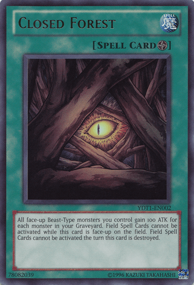 Closed Forest (5D's Duel Transer) [YDT1-EN002] Ultra Rare - Doe's Cards