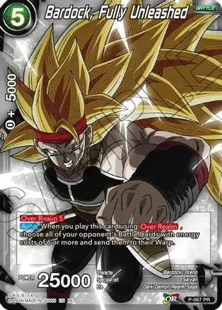 Bardock, Fully Unleashed (P-067) [Mythic Booster] - Doe's Cards