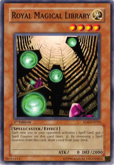 Royal Magical Library [SD6-EN010] Common - Doe's Cards