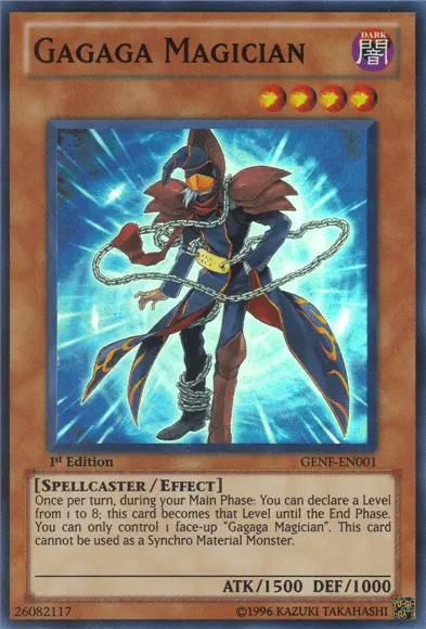 Gagaga Magician [GENF-EN001] Super Rare - Doe's Cards