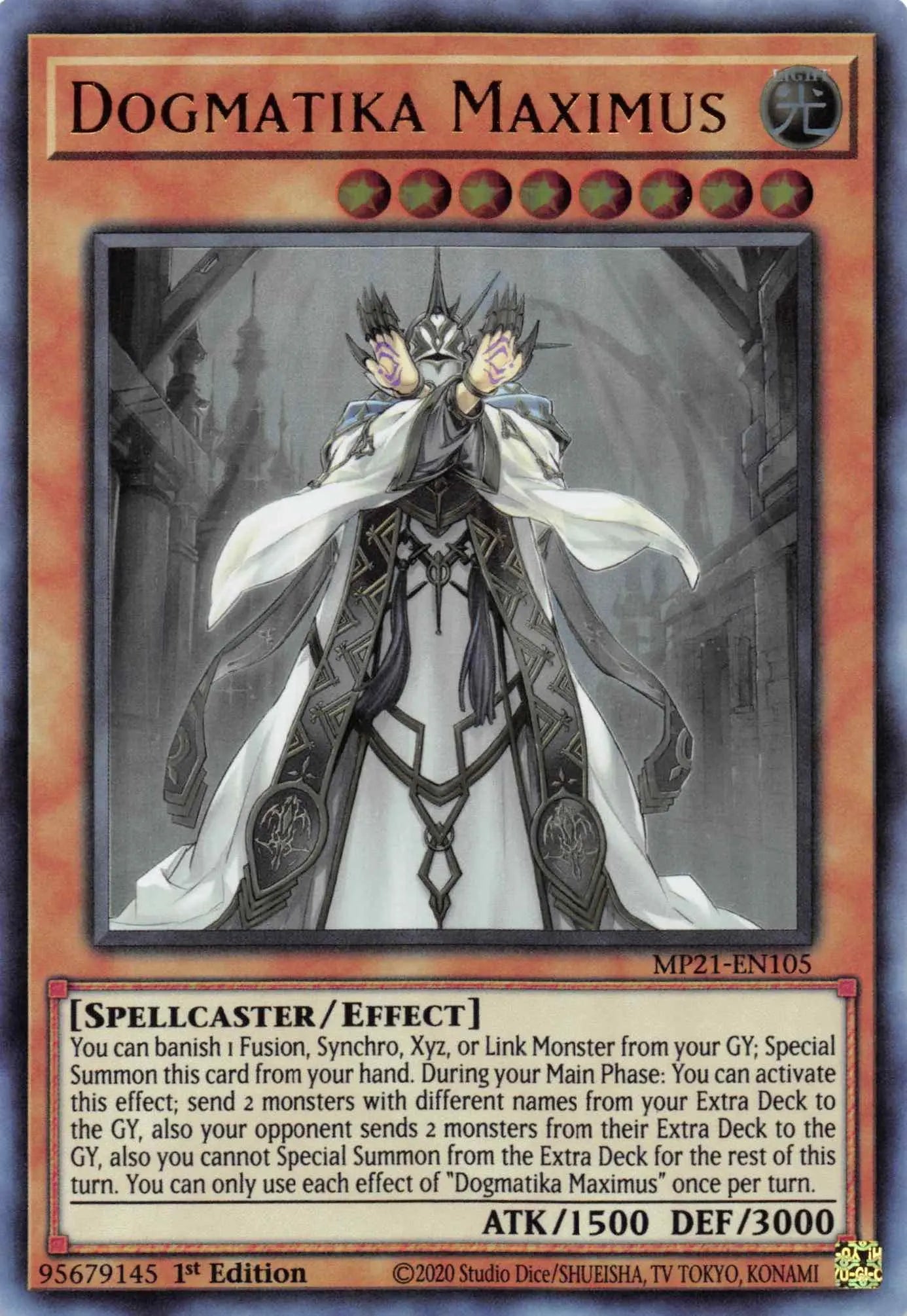 Dogmatika Maximus [MP21-EN105] Ultra Rare - Doe's Cards