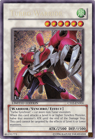 Turbo Warrior [CT05-EN004] Secret Rare - Doe's Cards