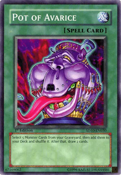 Pot of Avarice [SD10-EN030] Common - Doe's Cards
