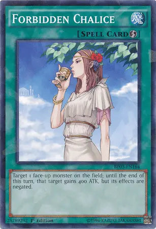 Forbidden Chalice [BP03-EN164] Shatterfoil Rare - Doe's Cards