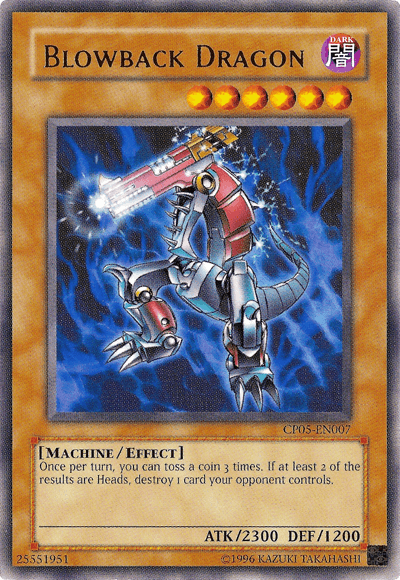 Blowback Dragon [CP05-EN007] Rare - Doe's Cards