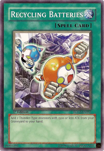 Recycling Batteries [TDGS-EN061] Common - Doe's Cards