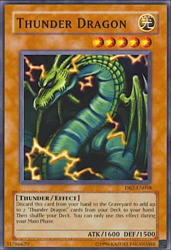 Thunder Dragon [DB2-EN058] Common - Doe's Cards