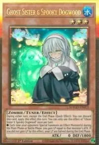 Ghost Sister & Spooky Dogwood [MAGO-EN013] Gold Rare - Doe's Cards