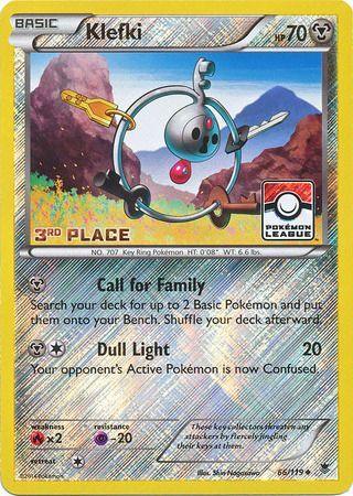Klefki (66/119) (League Promo 3rd Place) [XY: Phantom Forces] - Doe's Cards