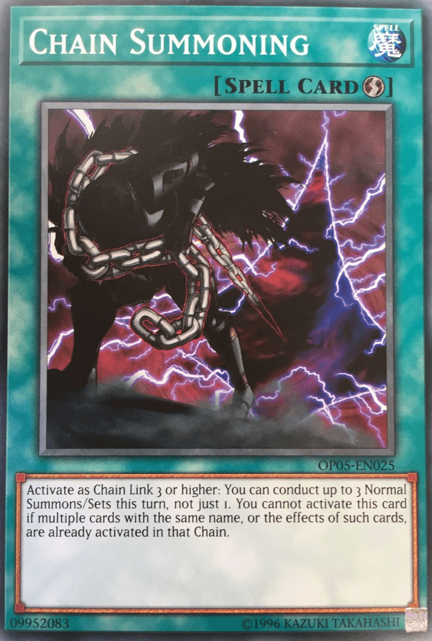 Chain Summoning [OP05-EN025] Common - Doe's Cards