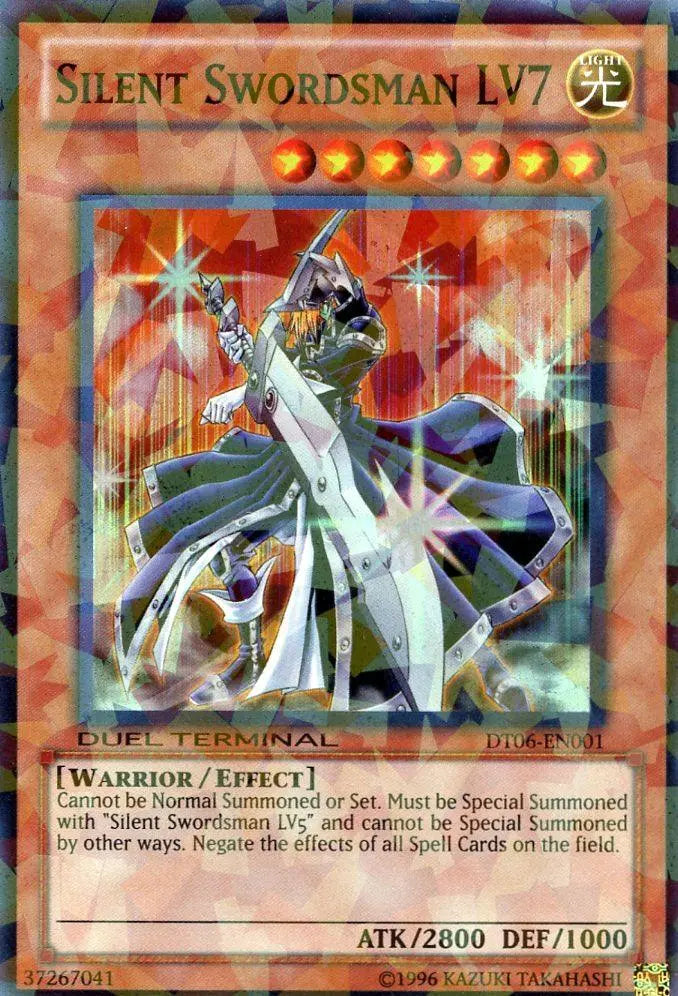 Silent Swordsman LV7 [DT06-EN001] Super Rare - Doe's Cards