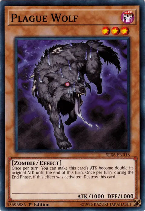 Plague Wolf [SR06-EN016] Common - Doe's Cards