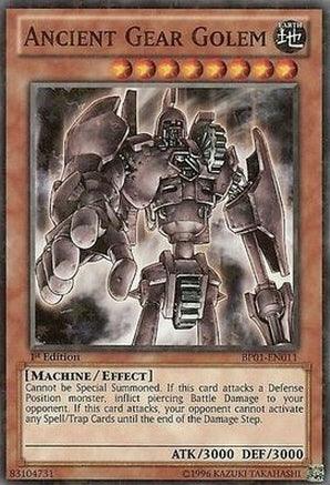 Ancient Gear Golem [BP01-EN011] Starfoil Rare - Doe's Cards