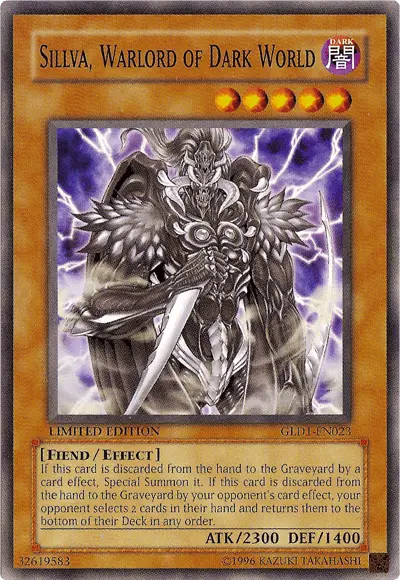 Sillva, Warlord of Dark World [GLD1-EN023] Common - Doe's Cards