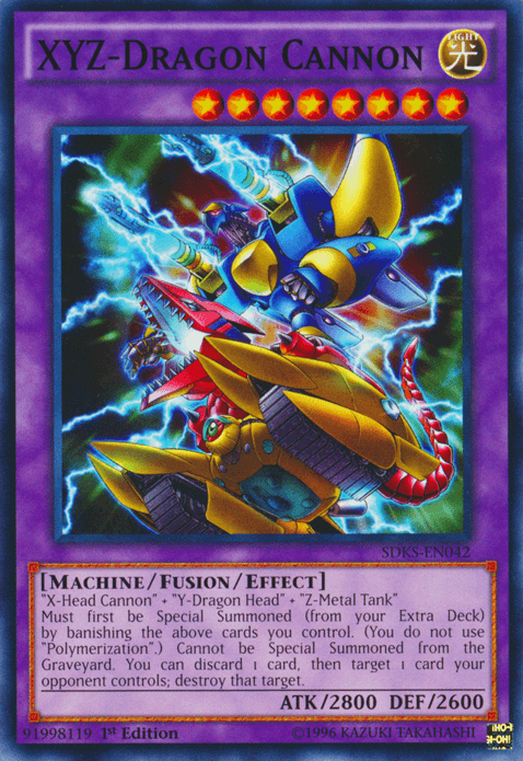 XYZ-Dragon Cannon [SDKS-EN042] Common - Doe's Cards