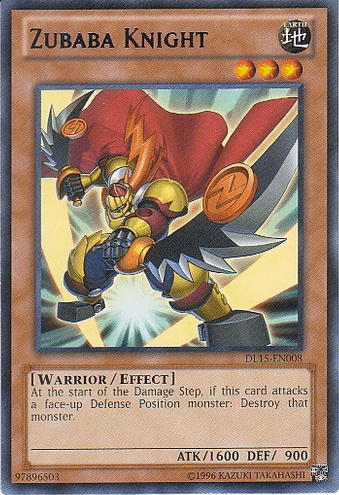 Zubaba Knight (Blue) [DL15-EN008] Rare - Doe's Cards