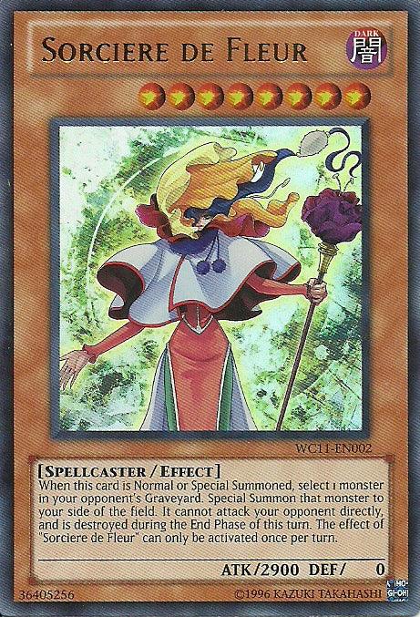 Sorciere de Fleur [WC11-EN002] Ultra Rare - Doe's Cards