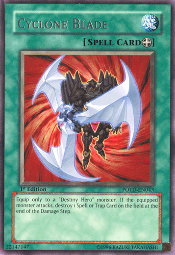 Cyclone Blade [POTD-EN043] Rare - Doe's Cards