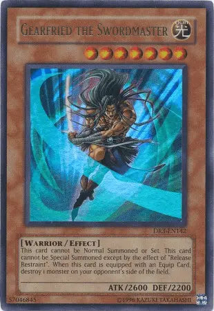 Gearfried the Swordmaster [DR3-EN142] Ultra Rare - Doe's Cards