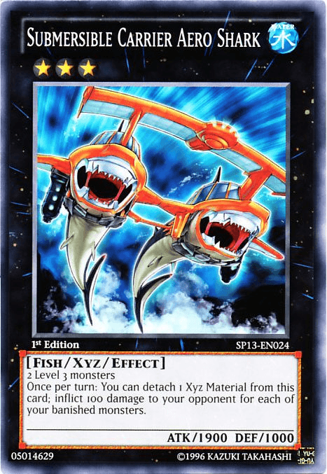 Submersible Carrier Aero Shark [SP13-EN024] Common - Doe's Cards