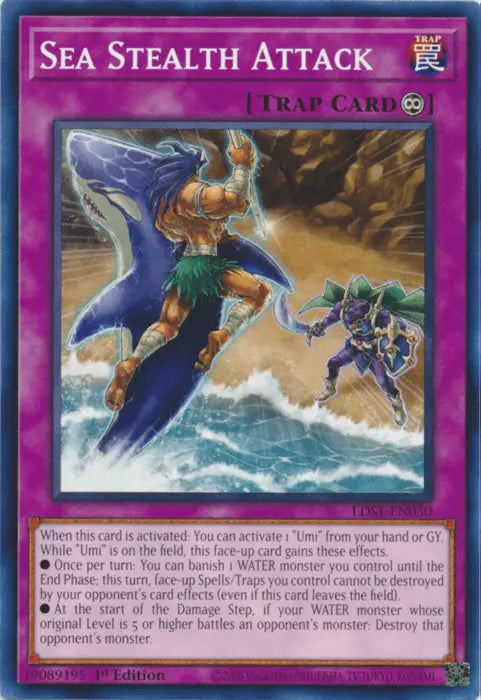 Sea Stealth Attack [LDS1-EN030] Common - Doe's Cards