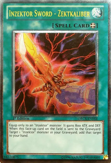 Inzektor Sword - Zektkaliber [ORCS-EN054] Ultimate Rare - Doe's Cards