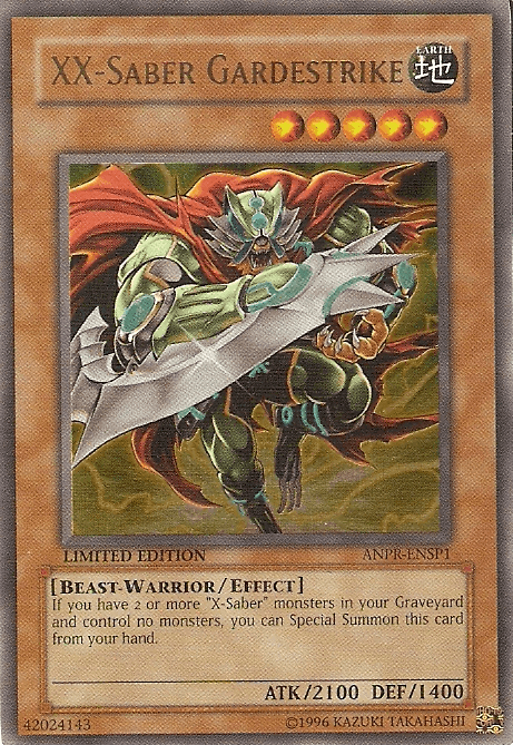 XX-Saber Gardestrike [ANPR-ENSP1] Ultra Rare - Doe's Cards