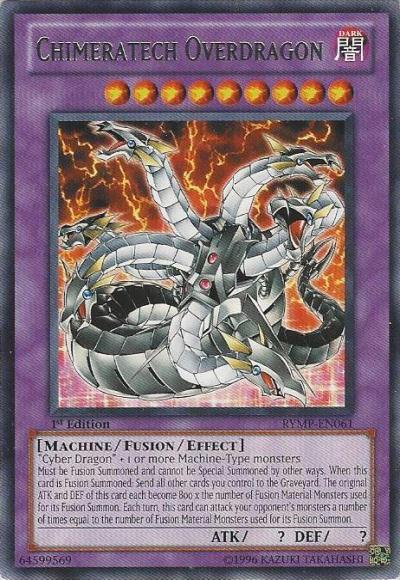 Chimeratech Overdragon [RYMP-EN061] Rare - Doe's Cards