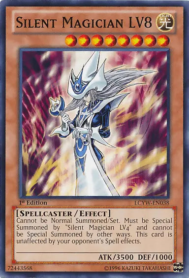 Silent Magician LV8 [LCYW-EN038] Common - Doe's Cards