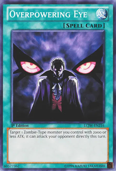 Overpowering Eye [LCJW-EN216] Common - Doe's Cards
