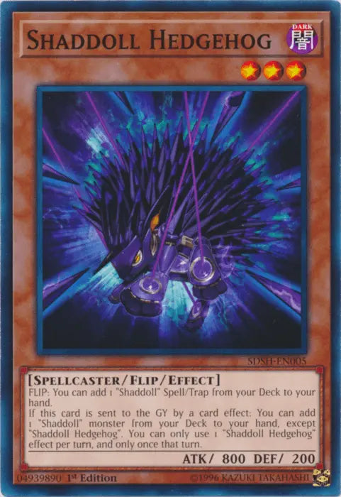 Shaddoll Hedgehog [SDSH-EN005] Common - Doe's Cards